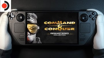 Command & Conquer Remastered Collection NOD & GDI Steam Deck OLED Handheld Gameplay