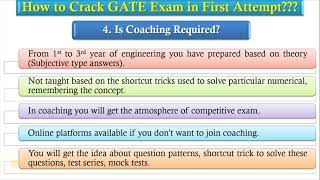 How to Crack GATE exam in First Attempt || Without Coaching||