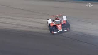Celebrity James Hinchcliffe Crash - 2021 Indycar at Texas Profile