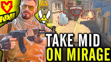 How to Take Mid Control on Mirage Like The Pros - CS2 Guide