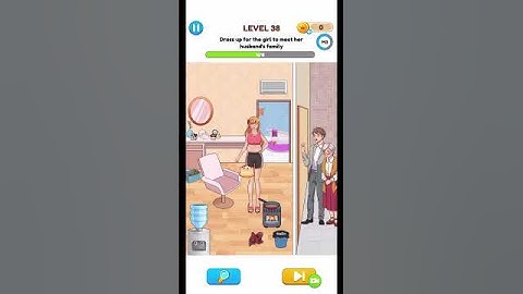 Annoying Puzzle Game - Level 38 - Dress Up for the girl to meet her husband’s family.