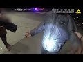Police bodycam footage of the children's detainment