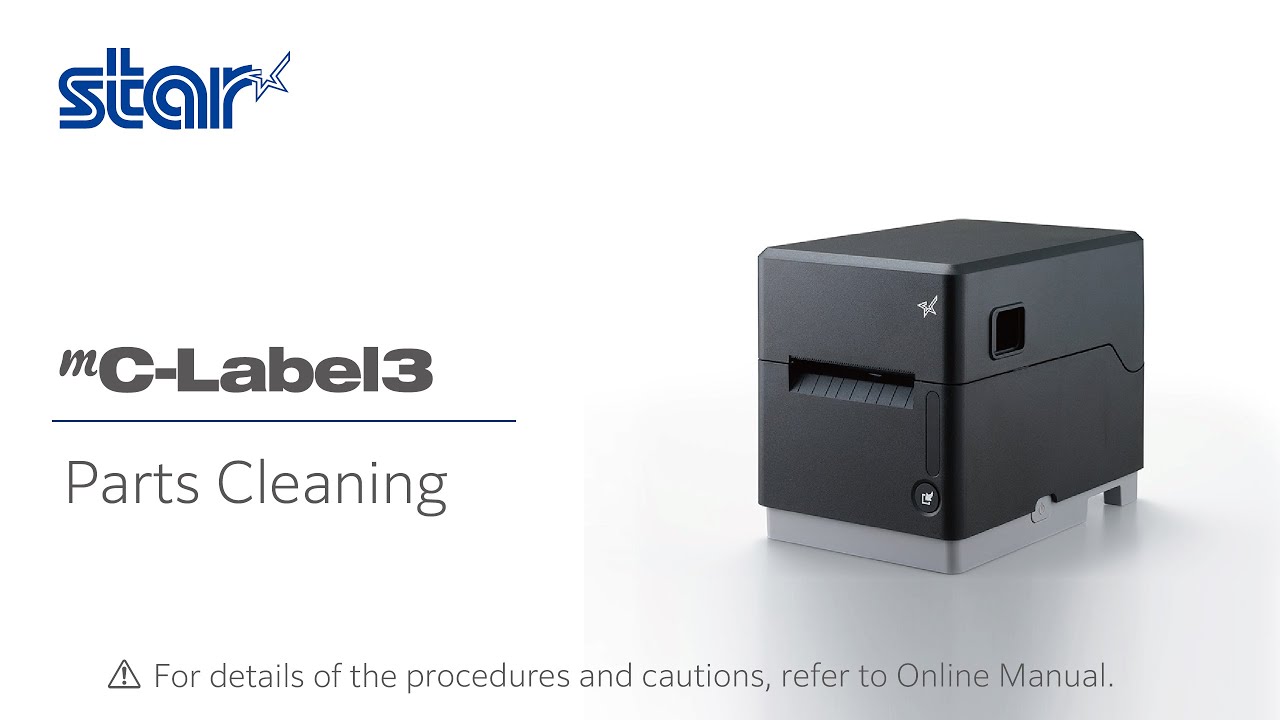 Parts Cleaning: mC-Label3 Online Manual