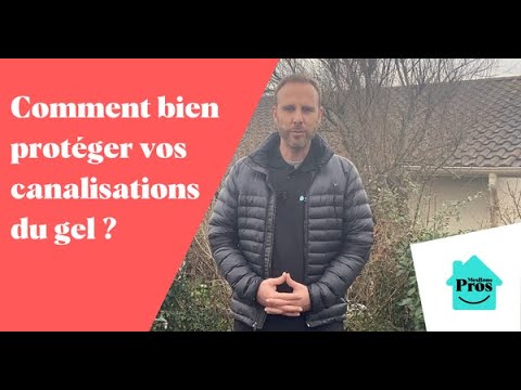 Protéger les canalisations contre le gel