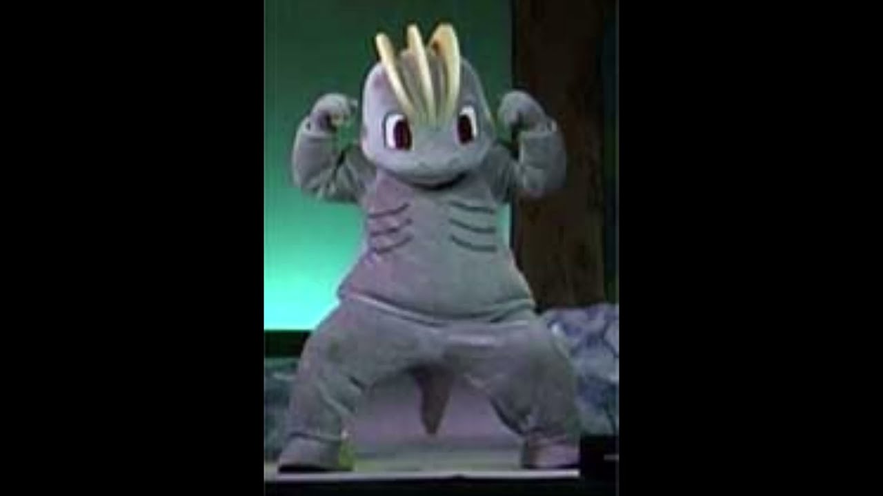 RARE Official Pokemon Mascots Machop 