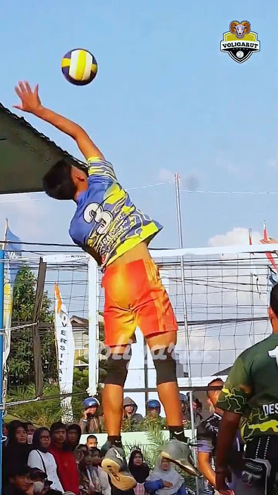 ANAK SMA PAMER LOMPATAN SEPERUT DI NGABUBURIT CUP #volitarkamindo #voligarut