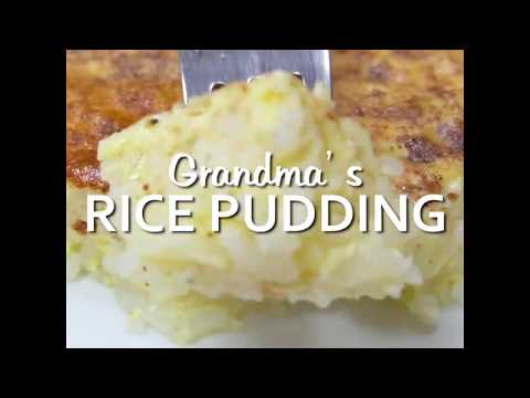 Grandma's Rice Pudding