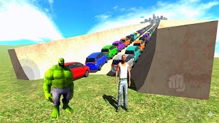 ফ্রাঙ্কলিনের সাথে হাল্কের ভয়ংকর চ্যালেঞ্জ 😱 Hulk Vs Franklin || Indian Bike Driving 3D