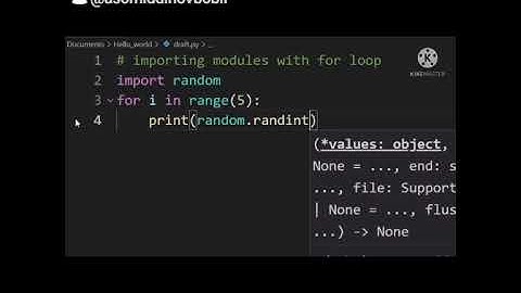 for loop with random module #shorts