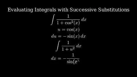 (Method 1) Integral of 1/(1+cos^2(x)) (substitution + substitution)