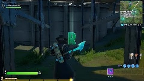 Fortnite find the hidden R in the forged by slurp loading screen location