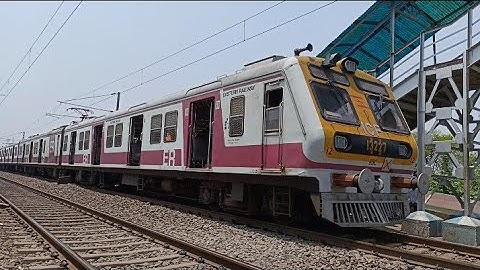 Up HOWRAH BARDDHAMAN Local via Chord Line Three Phase Local departing Dhaniakhali Halt