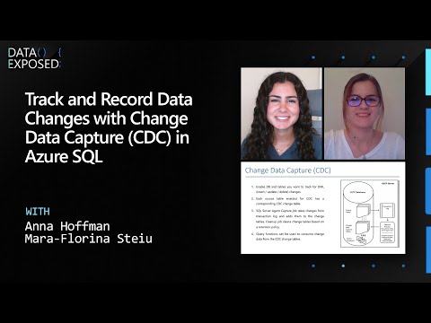 Track and Record Data Changes with Change Data Capture (CDC) in Azure SQL | Data Exposed