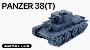 Panzer 38(t) Assembly Video