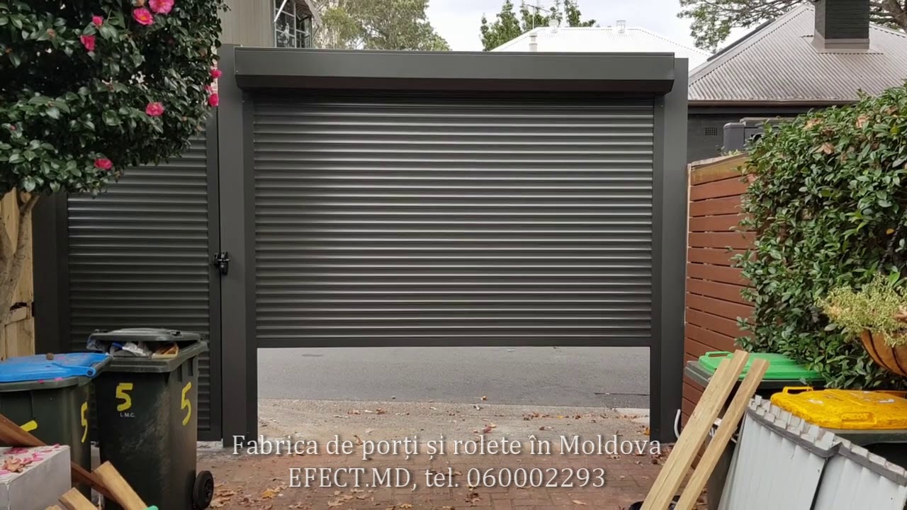 Rolete automatizate pentru intrare în curte. Fabrica de porți și rolete în Moldova - 079000590