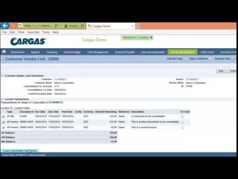 Cargas AR AP Consolidation 