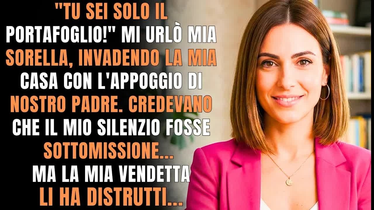 Papà mi ordinò： ＂Servi tua sorella o ti distruggo＂  Non sapeva cosa stavo per fare    🔥