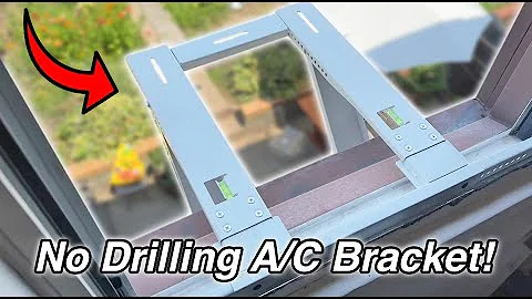Best Window A/C Support Bracket with NO DRILLING? — Mxclimate Review
