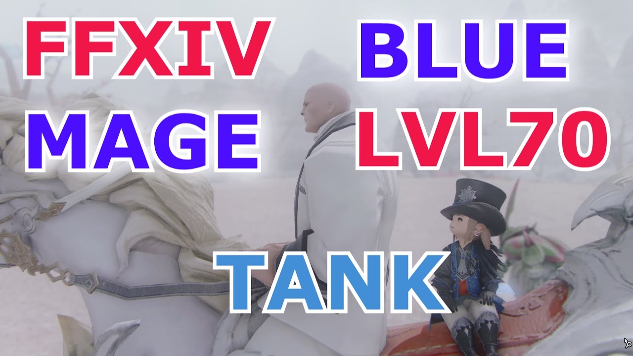FFXIV Blue Mage 70 Tank Setup Guide YouTube