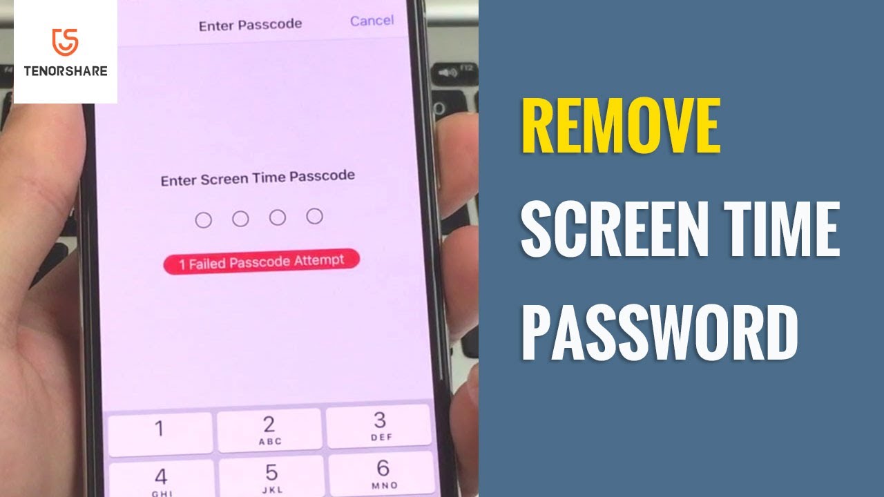 How to Remove Screen Time Password