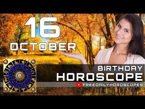 Video: Horoscope October 16