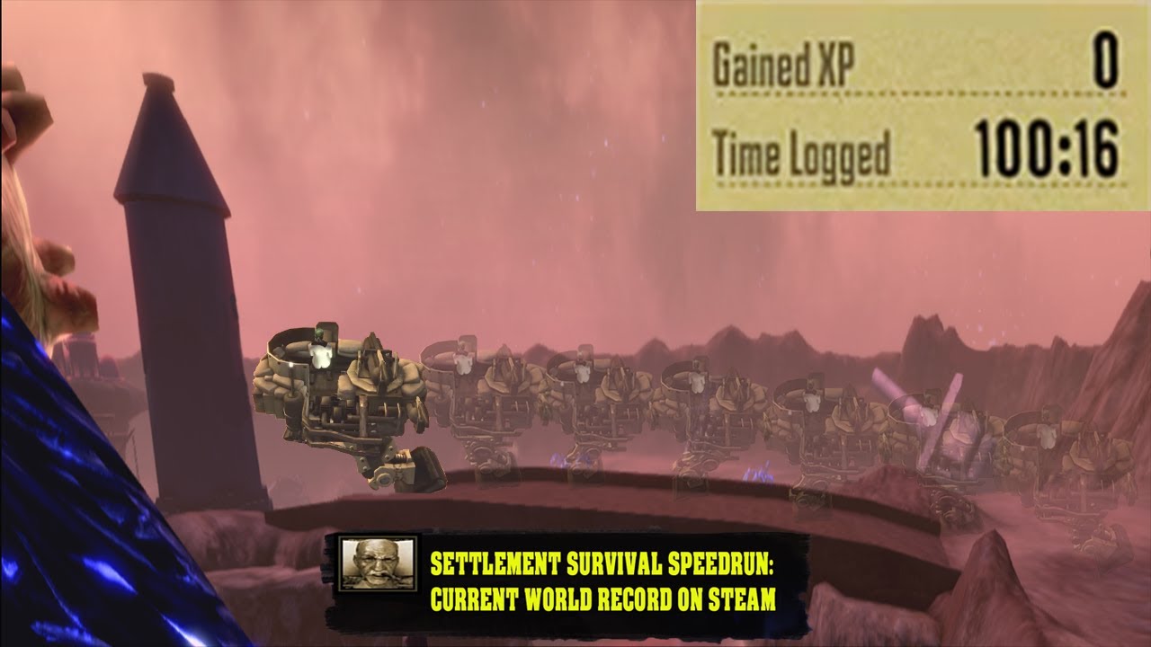 Iron Brigade Settlement Survival Solo Speedrun