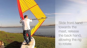 Downwind Gybing - RYA Training - Learn to Windsurf - Windsurfing Techniques