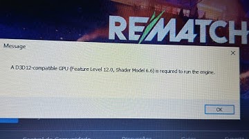 How To Fix Rematch Beta A D3D12-Compatible GPU Error (Shader Model 6.6)