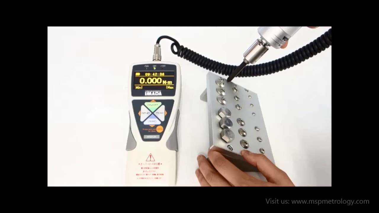 Imada (Japan) Digital Force Gauge ZT Series: Screw (Tightening ...