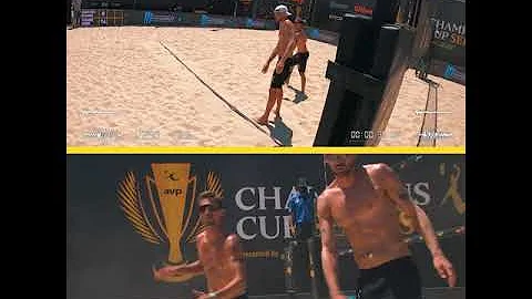 AVP REF CAM: BIG Swing from Jake Gibb | Champions ...
