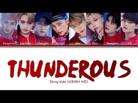 Stray Kids | 'Thunderous' (소리꾼) Lyrics [Color Coded Han/Rom/Eng]