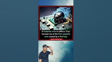 The First Computer Bug #shorts