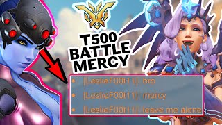 T500 BATTLE MERCY VS. T500 WIDOWAKER... - Overwatch 2