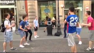 Irish bin challenge in Italy