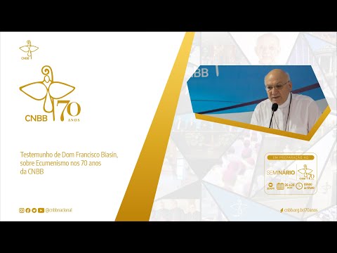 #CNBB70Anos Dom Francisco Biasin - Bispo emérito da Diocese de Barra do Piraí-Volta Redonda (RJ)