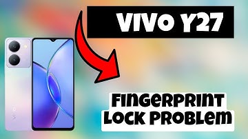 Fingerprint Lock Problem Vivo Y27 || How to solve fingerprint lock setting || How to use fingerprint