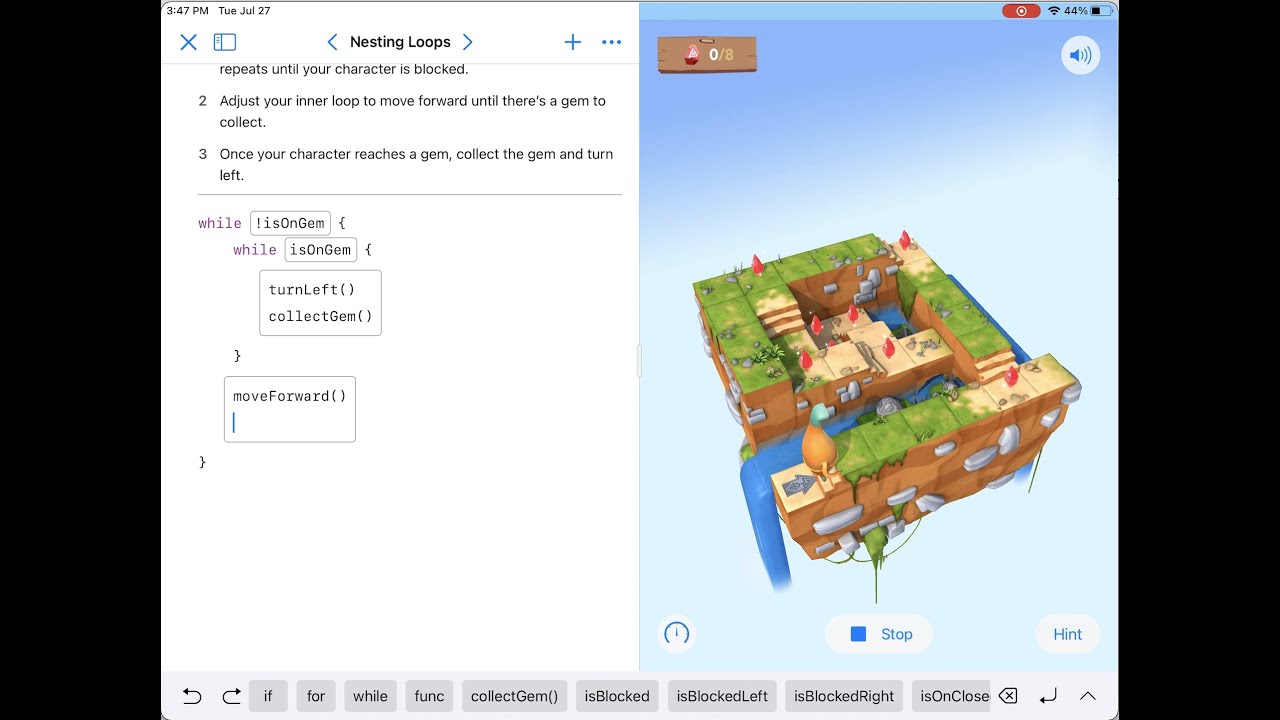 Swift Playground: While Loops - Nesting Loops - YouTube