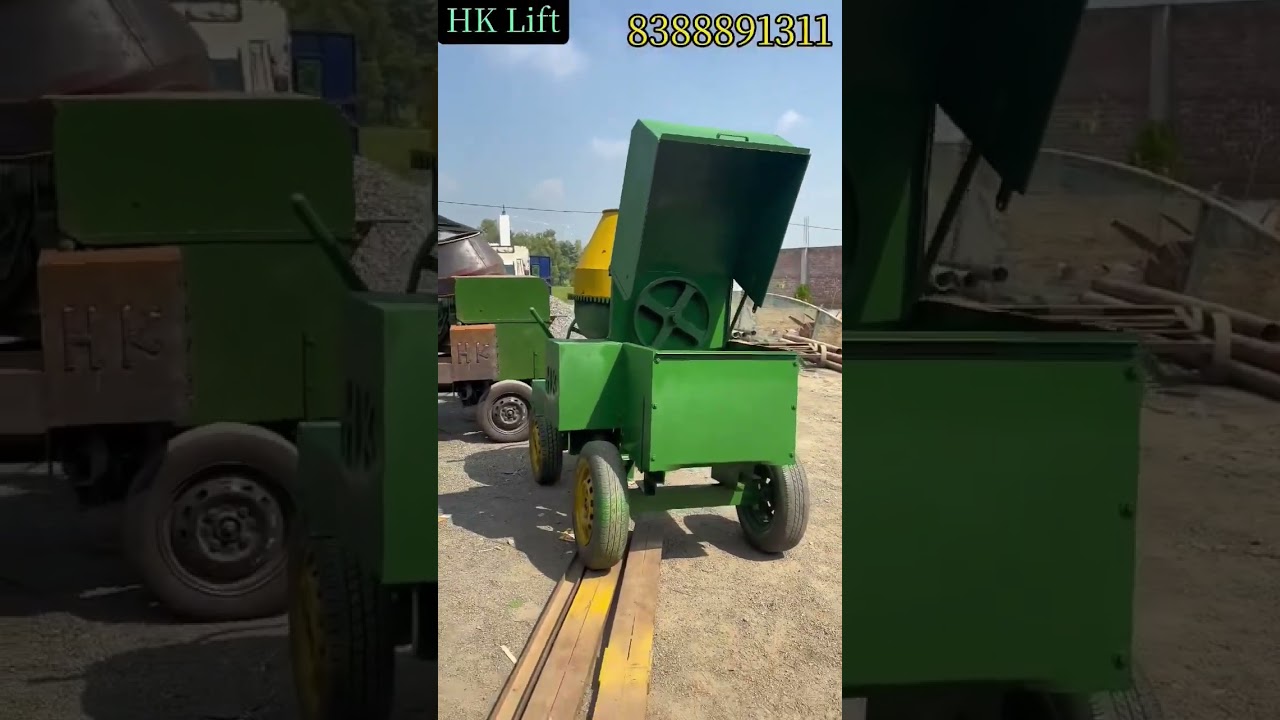DHALAI mixer machine mini lift construction machinery manufacturing company HK WORK SHOP 
