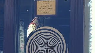 Hypno Spirals At The Front Of Houdinis Magic Shop