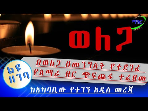 ማገር ልዩ ዘገባ ከጭፍጨፋ የተረፉ አማራዎች ድምፅ