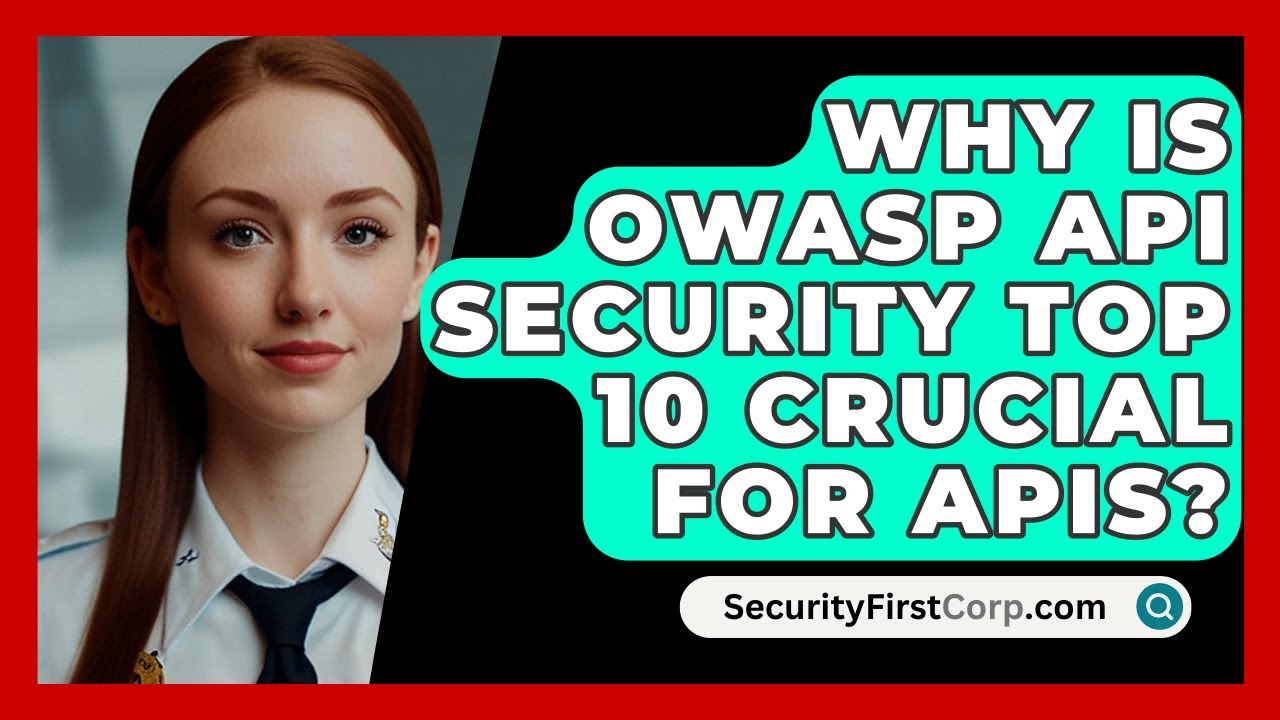 Why Is OWASP API Security Top 10 Crucial For APIs? - SecurityFirstCorp.com