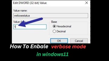 Unlocking Verbose Mode in Windows 11!#Windows11#VerboseMode#TechTips