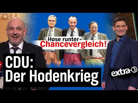 Männer-Machtkampf in der CDU | extra 3 | NDR - YouTube