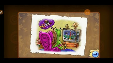 Snail Bob 1: Adventure Puzzle 4.BOB IN SPACE Level 1-5 Location Star