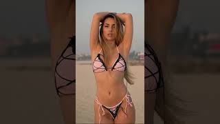 Pink Bikini Model Sofya