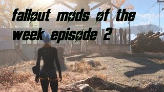 Fallout 4 Mods Of The Week (EP 2) house mods!!