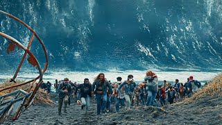 Dadkaan Bannaanka Loo Saaray Kadib Markii Dhulgariir Burburiyay Godkooda