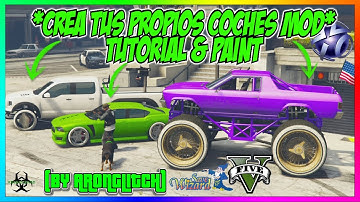 CREAR COCHES MOD CON SAVE WIZARD Y GTA SAVE EDITOR TUTORÍAL COMPLETO & PAINT (LINKS 👇👇👇👇) GTA 5