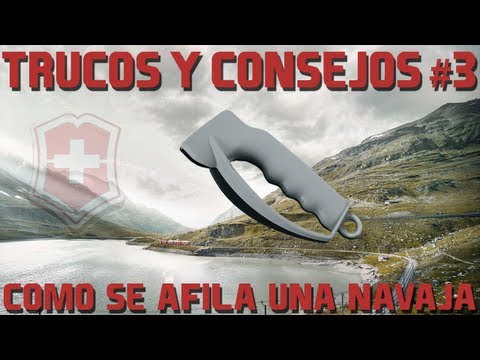 VICTORINOX TRICKS AND TIPS - HOW TO SHARPEN VICTORINOX KNIFE