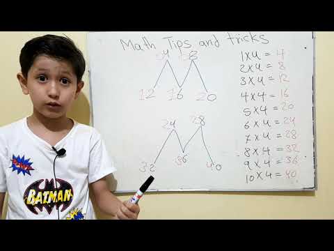 آموزش ترفندهای ریاضی برای کودکان به زبان ساده و کودکانه مناسب دوران قرنطین.  teaching math tricks